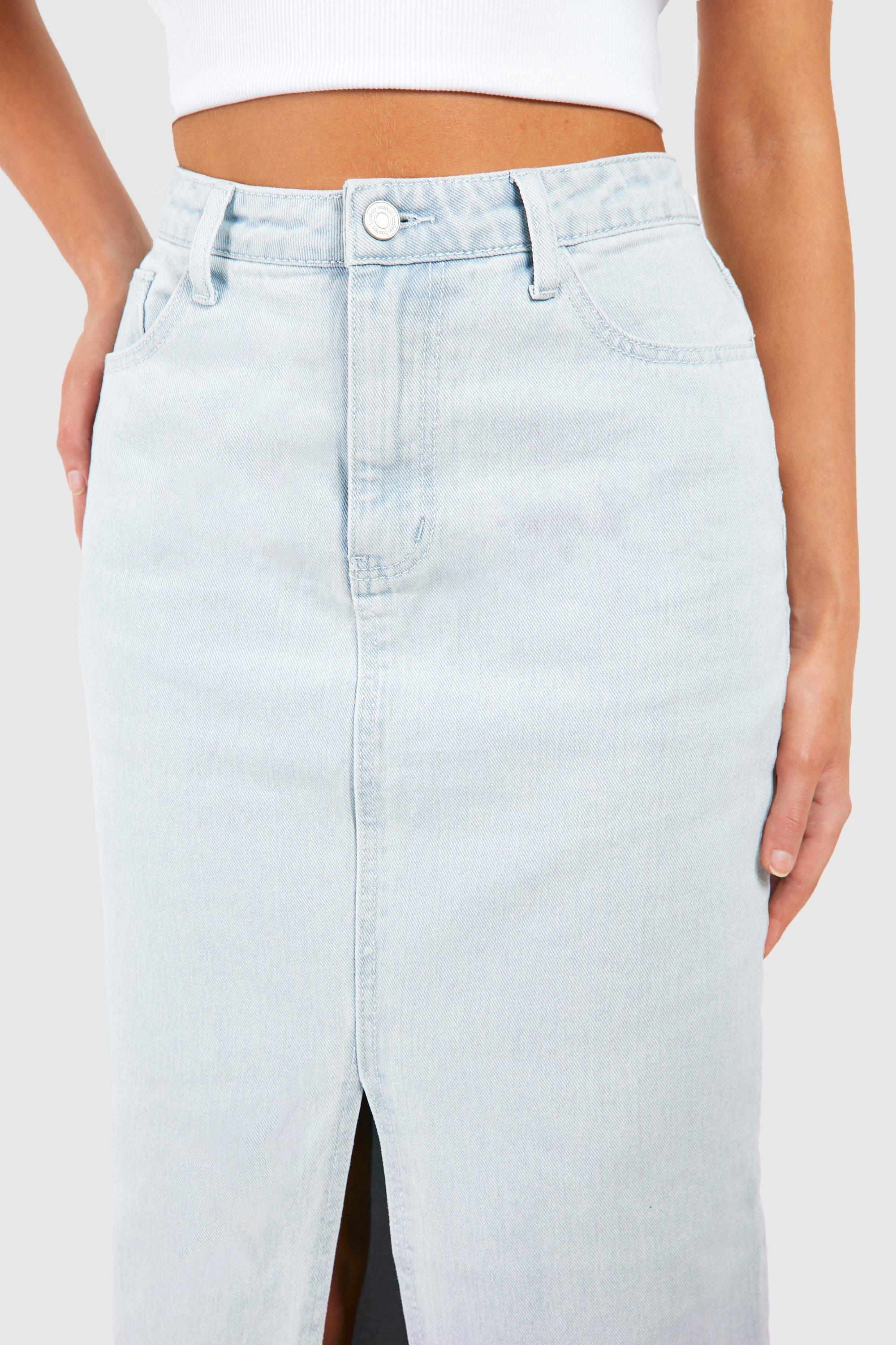 Light blue ombre skirt sale